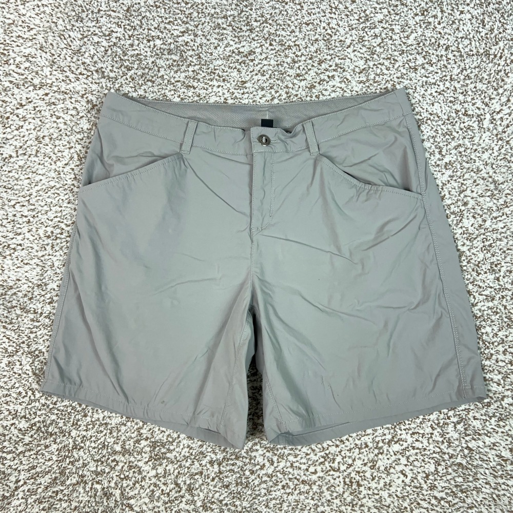 Patagonia Shorts Women 14 Grey Outdoor Performance Gorp Hiking
